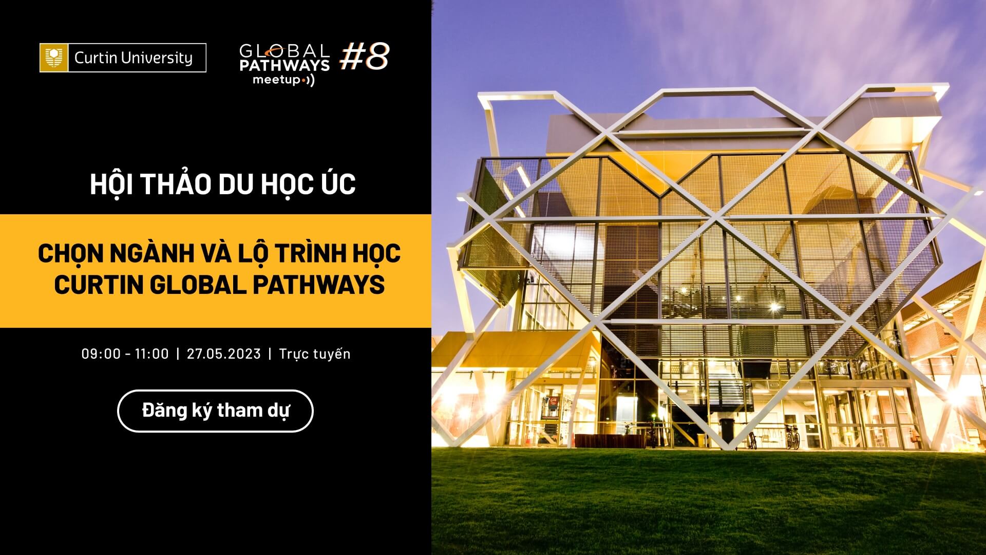 Hội thảo trực tuyến Curtin Global Pathways