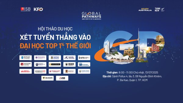 Hội thảo du học: Xét tuyển thẳng vào Đại học top 1% thế giới
